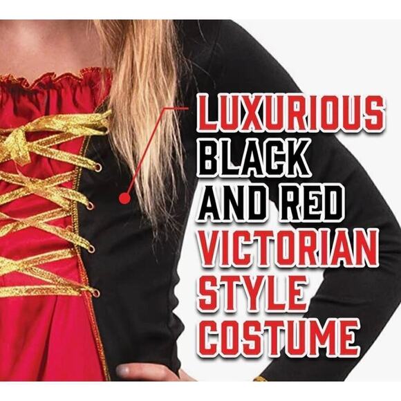 Vampire Countess Halloween Costume - Picture 2 of 4